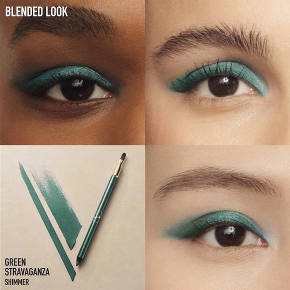 New Valentino Colorgraph Waterproof Gel Eyeliner Pencil in Green Stravaganza - Picture 2 of 3